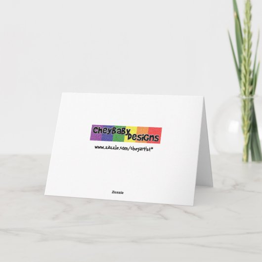 Geburtstagskarte - Spanisch Karte (Rückseite)