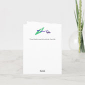 Geburtstagskarte: Special Niece Karte (Rückseite)