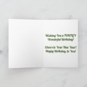 Geburtstagskarte "Tanzturtles" Karte (Innenseite)