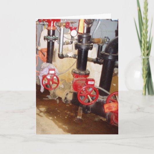 Geburtstagskarte "Travel the Pipeline" Karte (Vorderseite)