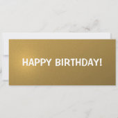 Geburtstagskarte Überraschungskarte Boarding (Rückseite)