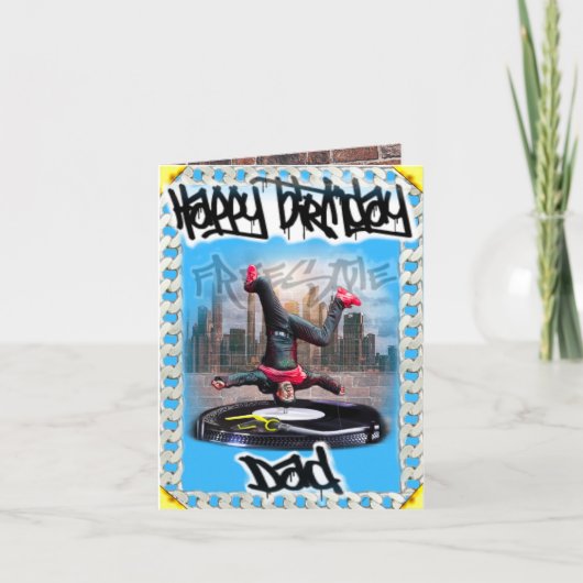 Geburtstagskarte Vater Karte (Vorderseite)