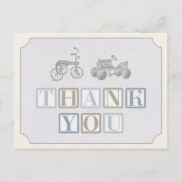 Geburtstagskarte, Vintage Spielerkarte Postkarte