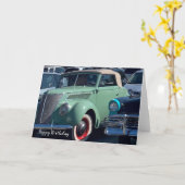 Geburtstagskarte Vintager Klassiker Karte (Gelbe Blume)