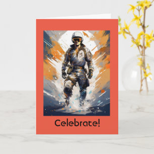 Geburtstagskarte von Anime, 5" x 7" Faltkarte für Karte