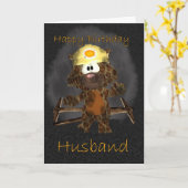 Geburtstagskarte von Ehband - Kohlebergwerk Karte (Gelbe Blume)