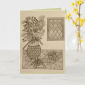 Geburtstagskarte von Frauen und Mädchen Karte (Gelbe Blume)