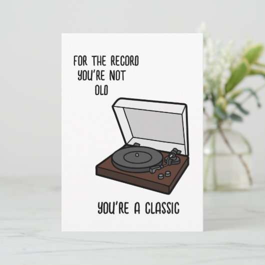 Geburtstagskarte Witziges Geburtstagskarte für Opa Einladung (Stehend Vorderseite)