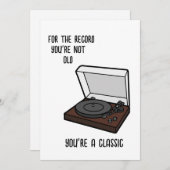 Geburtstagskarte Witziges Geburtstagskarte für Opa Einladung (Vorne/Hinten)