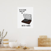 Geburtstagskarte Witziges Geburtstagskarte für Opa Poster (Küche)