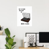 Geburtstagskarte Witziges Geburtstagskarte für Opa Poster (Heimbüro)