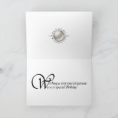 Geburtstagskarte zu einer wunderbaren Dame Karte (Innenseite)