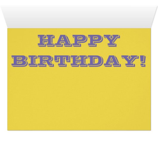 Geburtstagskarten (Innenansicht Horizontal (Unten))