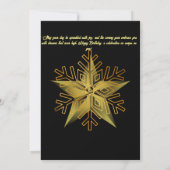 Geburtstagskarten Dankeskarte (Rückseite)