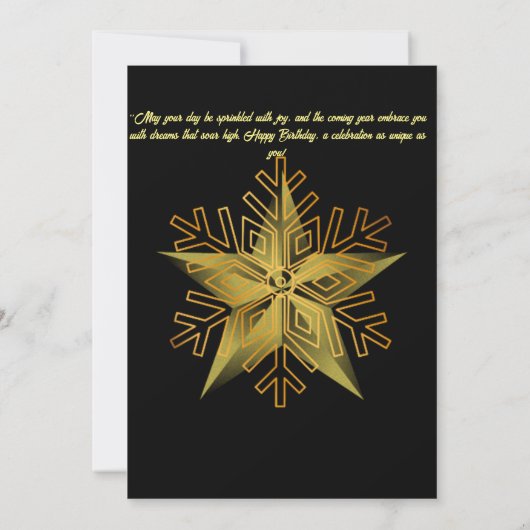 Geburtstagskarten Dankeskarte (Rückseite)