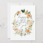 Geburtstagskarten Einladung (Vorderseite)