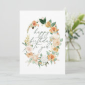 Geburtstagskarten Einladung (Stehend Vorderseite)