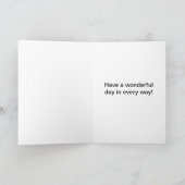 Geburtstagskarten für Männer Karte (Innenseite)