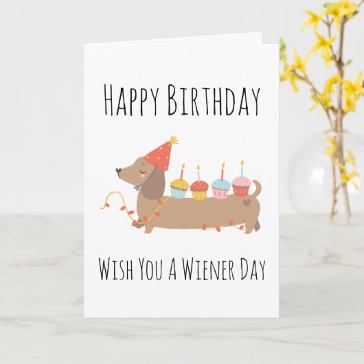 Geburtstagskarten Karte (Gelbe Blume)