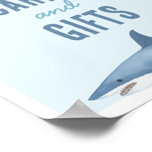 Geburtstagskarten und Geschenke Poster (Ecke)