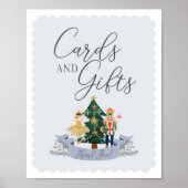 Geburtstagskarten und Geschenkzeichen Poster (Vorne)