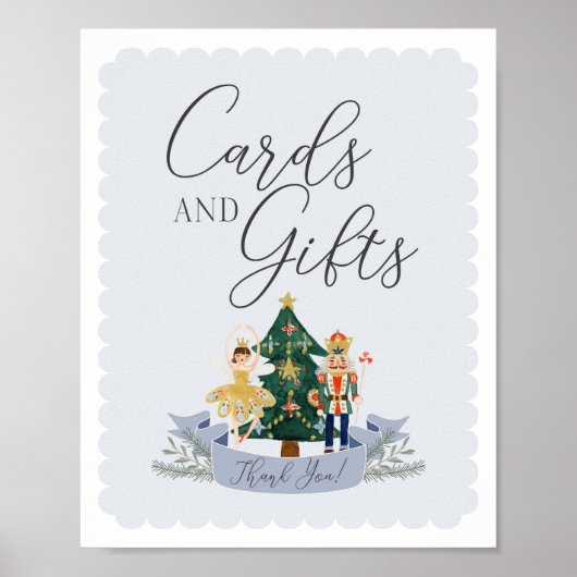 Geburtstagskarten und Geschenkzeichen Poster (Vorne)