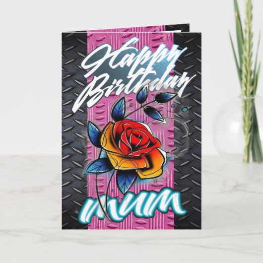 Geburtstagskartenmaus Karte (Vorderseite)