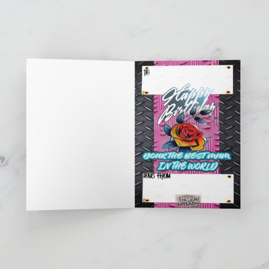 Geburtstagskartenmaus Karte (Innenseite)