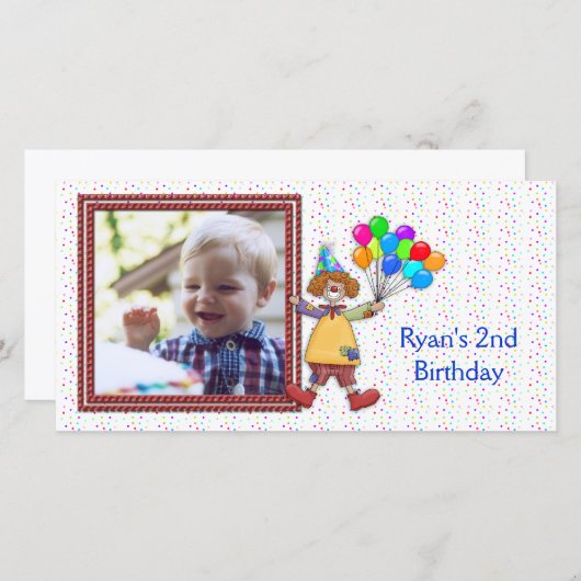 Geburtstagskassenkarte (Vorne/Hinten)