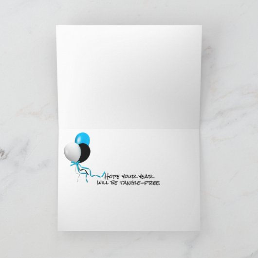 Geburtstagskassettenband Karte (Innenseite)