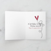 Geburtstagskatze Karte (Innenseite)