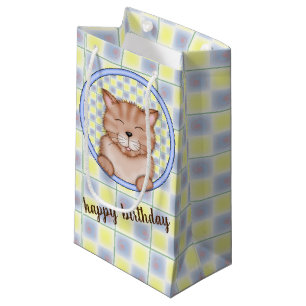 Geburtstagskatze Kleine Geschenktüte