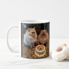 Geburtstagskatze Tasse Lasse Celebrate mit einer N