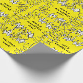 Geburtstagskatzen 2 Umschlagpapier Geschenkpapier (Ecke)