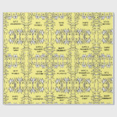 Geburtstagskatzen Geschenkpapier (Flach)