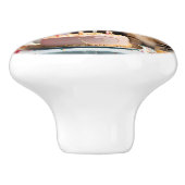 Geburtstagskatzen, Keramikknauf (Seitenansicht)