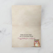 Geburtstagskekse mit Buggy-Freund Karte (Innenseite)