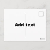 Geburtstagskichhörnchen Postkarte (Rückseite)