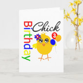 Geburtstagskind 3 Jahre alt Karte (Gelbe Blume)