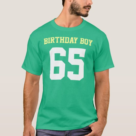 Geburtstagskind 65 T-Shirt (Vorderseite)