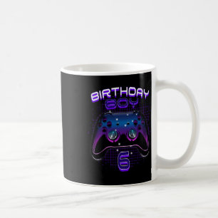 Geburtstagskind 6 Video Game Controller Gamer 6th  Kaffeetasse