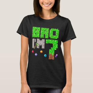 Geburtstagskind 7. Geburtstag Im 7-jährigen Gamer T-Shirt