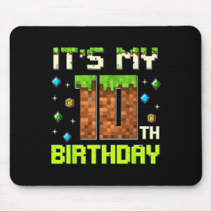 Geburtstagskind Es ist mein 10. Geburtstag Gamer P Mousepad