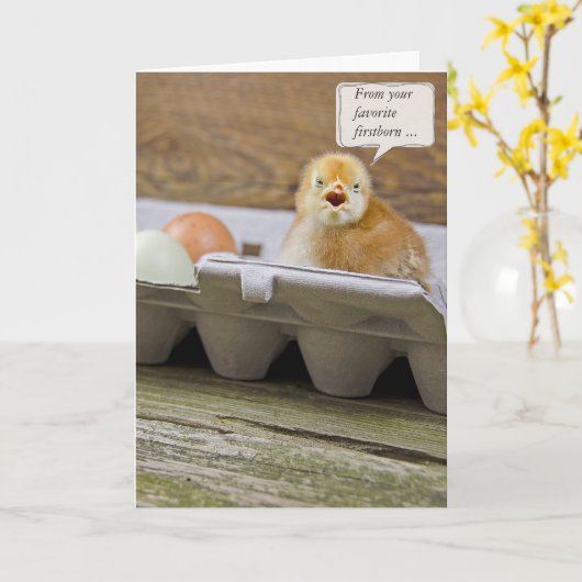 Geburtstagskind für Mama Karte (Gelbe Blume)