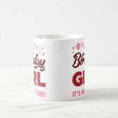 Geburtstagskind ist Party Time Kaffeetasse (Mittel)