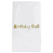 Geburtstagskind! Kleine Geschenktüte (Vorderseite)