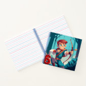 Geburtstagskind mit 6 Jahren Notizblock (Innenseite)