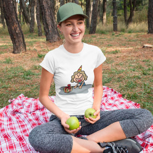 Geburtstagskind mit Geschenk T-Shirt