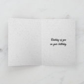 Geburtstagskind mit Pickleball-Paddel Karte (Innenseite)