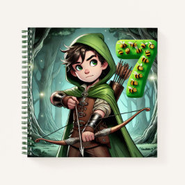 Geburtstagskind um 7 Uhr Notizblock